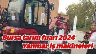 Bursa tarım fuarı 2024 yanmar ve sumitomo inceleme farming agriculture shortsvideo shorts [upl. by Morra344]