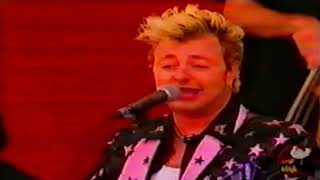 The Brian Setzer Orchestra  Woodstock 1999 VHS [upl. by Lougheed]