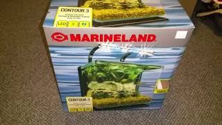 Marineland contour 3 fish tank unboxing [upl. by Ala]