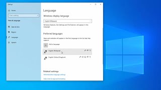 How to reset Keyboard settings to default in Windows 10 [upl. by Doreg]