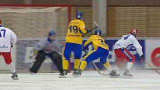 Sweden grabs World Bandy Championship [upl. by Cordi]