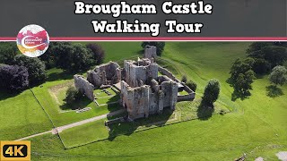 BROUGHAM CASTLE  FORTRESS of AGES Brougham Castles Enduring Legacy in CUMBRIA  Walking Tour [upl. by Doraj]