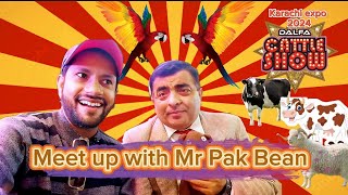 Mr Pak Bean at Karachi Expo Center DALFA Cattle Show 2024  Shahid Bhatti Vlog [upl. by Czarra]