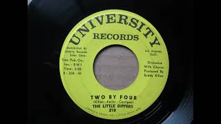 The Little Dippers  Two By Four  1960 RockDoo Wop 7quot Vinyl Record [upl. by Patrich]