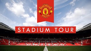 OLD TRAFFORD Stadium Tour  The Home of MANCHESTER UNITED FOOTBALL CLUB  England Travel Guide [upl. by Solegna]