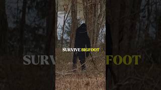 3 Rules to Survive BIGFOOT 😱👀💀 shorts horrorstories [upl. by Nikal296]