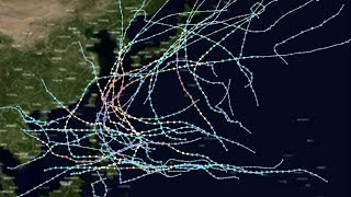 2024 Hypothetical Pacific Typhoon Season [upl. by Gnart686]