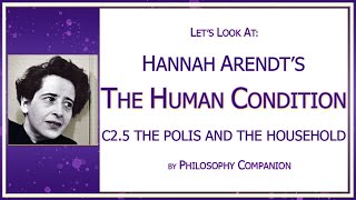 5 The Polis and the Household  Hannah Arendts The Human Condition [upl. by Kellene]