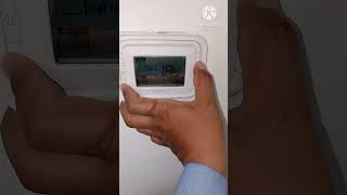 Honeywells thermostate ki setting kaise karenHoneywell thermostatelock hojaayeto unlock kaisekaren [upl. by Nyrol]