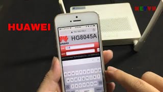 Huawei  Change WiFi password in Mobile  NETVN [upl. by Enialahs146]