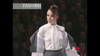 JEAN LOUIS SCHERRER Fall 20002001 Paris Haute Couture  Fashion Channel [upl. by Ecyoj]