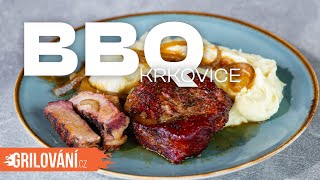 BBQ krkovice  RECEPT na gril [upl. by Ehr]