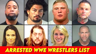 WWE Wrestlers Who Have Been Arrested [upl. by Annadal]