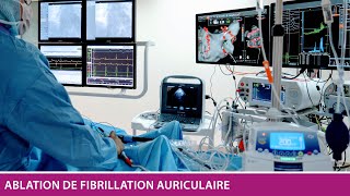 Ablation de fibrillation auriculaire  Service de cardiologie du Centre Hospitalier de Saintonge [upl. by Cahilly]