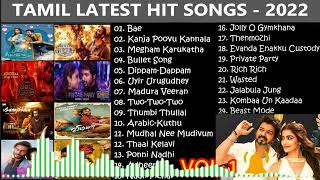 Tamil Latest Hit Songs 2022  Latest Tamil Songs  New Tamil Songs  Tamil New Songs 2022 [upl. by Walter3]