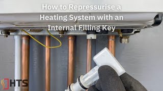 How to Repressurise a Worcester Bosch Boiler with an Internal Filling Key [upl. by Kiley845]