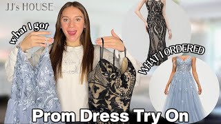 WHAT I ORDERED vs WHAT I GOT PROM DRESSES  JJS HOUSE [upl. by Ennayt]