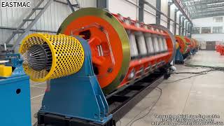 Test running of Rigid stranding machine [upl. by Hagep]