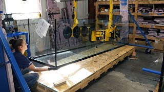 How Custom Aquariums Are Made  Factory Tour [upl. by Nirro74]