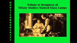 Clara W Driscoll  Tiffany Glass Designer of Stained Glass Windows and Lamp Shades [upl. by Akehsay]