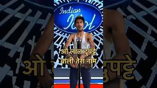 Oh laal dupatte wali tera naam to bata  IndianIdolPerformance  indianidol13 comedy song [upl. by Liakim]