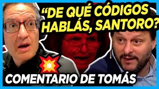 ⚡️ TOMÁS MÉNDEZ MUY ENOJADO CON LEANDRO SANTORO quotEsto que dijo anoche me irrita muchoquot [upl. by Arinay]