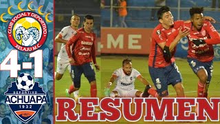 Xelajú MC vs Achuapa 41 RESUMEN Y GOLES JORNADA 12 CLAUSURA 2024 [upl. by Ellebana954]