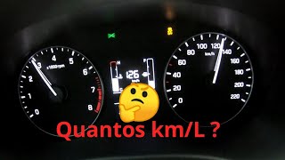 Consumo Hyundai creta PCD 16 Automático 2020 Modelo 2021 quantos kmL Hyundaicretapcd [upl. by Rutledge]