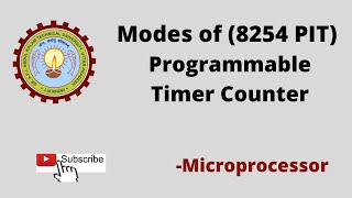 53 Modes of 8254 PIT Programmable Timer Counter [upl. by Vicky587]