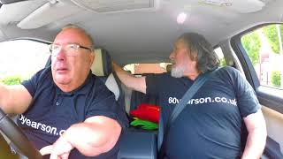 Ricky Tomlinson and Gary Skyner drive to Redmen TV [upl. by Kevan]