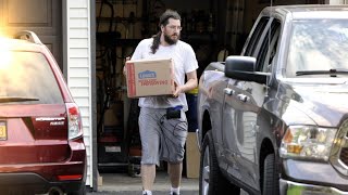 Evicted 30YearOld Michael Rotondo Leaves Parents New York Home [upl. by Refinney538]