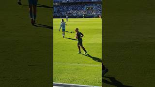 Málaga vibra con la vuelta de Santi Cazorla a La Rosaleda Málaga CF VS Real Oviedo [upl. by Mackenie]