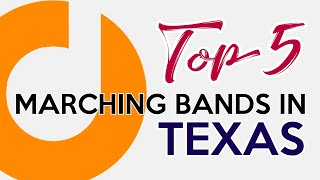 Top 5 High School Marching Bands in Texas  20212022 [upl. by Janis]