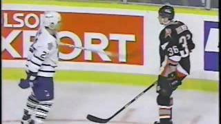 Tie Domi vs Matthew Barnaby [upl. by Krahling]