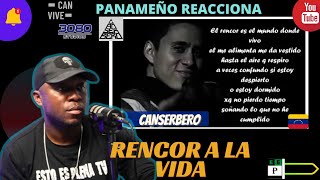 CANSERBERO  RENCOR A LA VIDA PANAMEÑO REACCIONA RapVenezolano [upl. by Najed526]