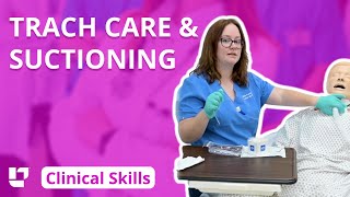 Tracheostomy Care and Suctioning  Clinical Nursing Skills LevelUpRN​ [upl. by Neveda]