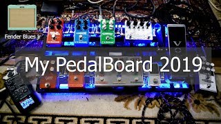 My PedalBoard 2019  Gear Review No talk by Jak Natthaphon [upl. by Noreg375]