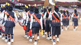 Karnataka Girls Performance in Vijayawada KarnatakaGirls Inter school level Band competitions [upl. by Leatrice440]