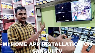 Complete Video On Installation Of Mi Home App On Sansui Smart Android TV details settings sansui [upl. by Cocks]