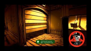 Bendy And The Ink Machine Achievement My Favorite Song [upl. by Pattison]