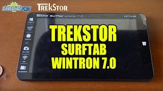 Trekstor SurfTab Wintron 70  Recensione completa [upl. by Zadoc]