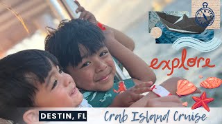 Destin Crab Island Cruise [upl. by Hillier768]