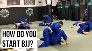 What Does a BJJ Beginner Class Look Like How do you Start BJJ [upl. by Suruat]