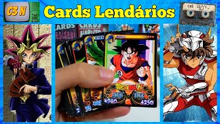 Cards do Dragon Ball CDZ e YugiOh Unboxing [upl. by Ubana]