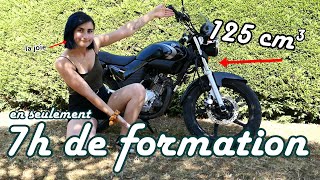 Une Moto pour seulement 7h de formation ybr 125cm3 [upl. by Kamin]