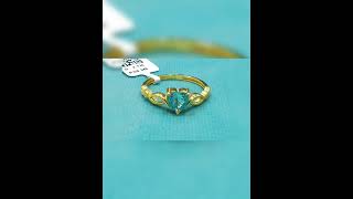 heart shape rings  light weight gold rings  fancy designs [upl. by Eyak506]