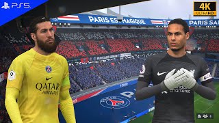 PSG vs LIVERPOOL RAMOS vs VAN DIJK FIFA 23 [upl. by Enelez]