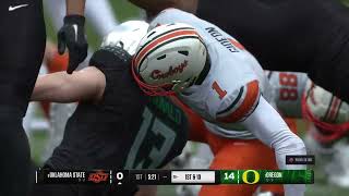 2029 Rose Bowl 8 Oklahoma State  1 Oregon January 2 2029 [upl. by Emelen]