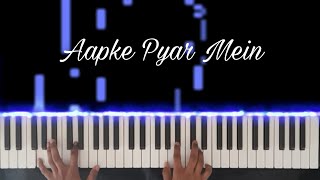 aapke pyaar mein hum savarne lage piano [upl. by Froma]