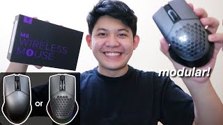 Machenike M8 Review 2IN1 WIRELESS GAMING MOUSE Philippines [upl. by Dweck]